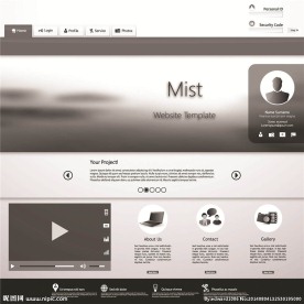 网站模板 网页模板