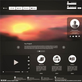 网站模板 网页模板