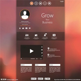 网站模板 网页模板