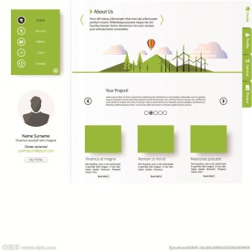 网站模板 网页模板