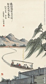 戴月夜归
