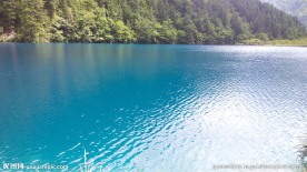 九寨沟 湖面