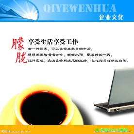 企业文化展板