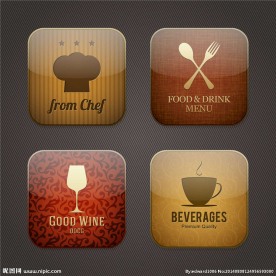 餐饮图标食物图标