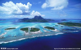 海岛风光 海边 大海 