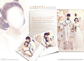 皇室系列风格婚纱模板