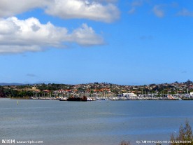 新西兰海滨风景
