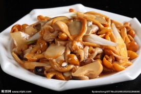 大葱烧三菌