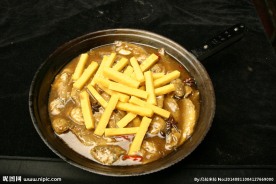 鱼锅饼子 咸鱼饼子