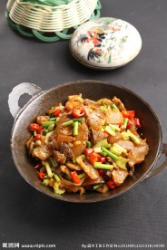 干锅牛蹄筋