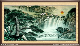 风景国画