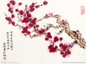 梅树图