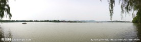 颐和园南湖全景图