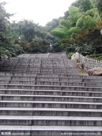 高耸的楼道