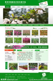 花卉苗木网页