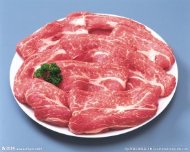 火锅五花肉片