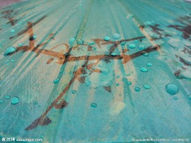 油纸伞上雨