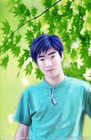 手绘人物 男性