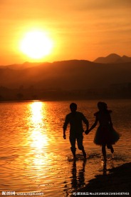 海上夕阳
