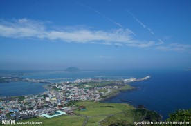 韩国济州岛日出峰
