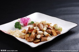 蒜片安格斯牛肉粒