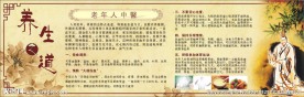 老年人中医养生之道