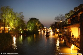 乌镇西栅夜景