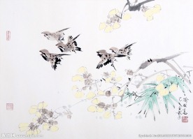 花鸟国画