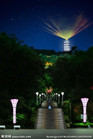 景区夜景灯光