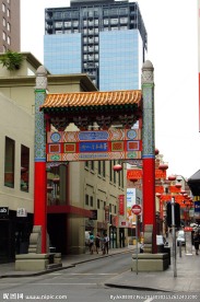 澳洲墨尔本唐人街