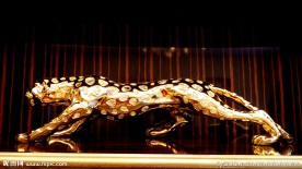 猎豹雕塑 工艺品