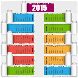 2015年日历