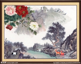 国画花鸟图