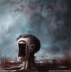 奇异人物头像图片