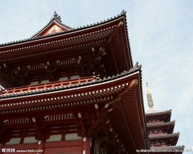 琉璃瓦顶 红瓦房