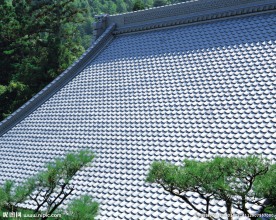 琉璃瓦屋顶
