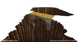3D画地坑