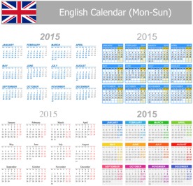 2015年日历