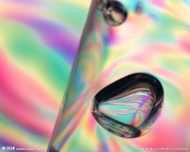 光影射线 色彩斑斓 琉