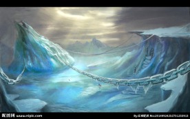 冰山平原游戏素材