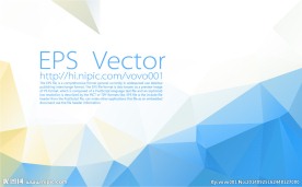 蓝色多边形底纹