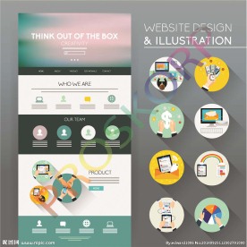 网站模板 网页设计