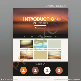 网站模板 网页设计