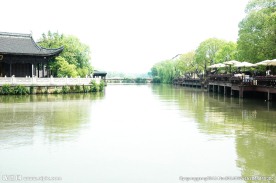 乌镇西栅京杭大运河图