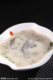发菜海鲜羹