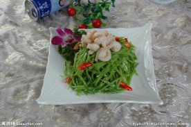 虾仁芸豆丝