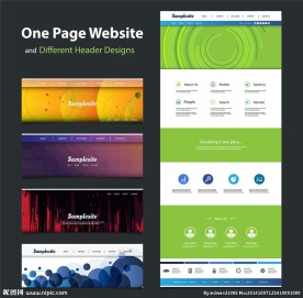 网站模板 网页设计