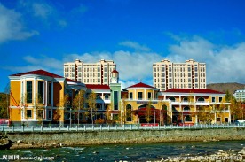 新疆阿勒泰市城市景观