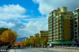 新疆阿勒泰市城市景观