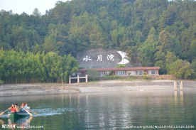 万绿湖 水月湾 景观